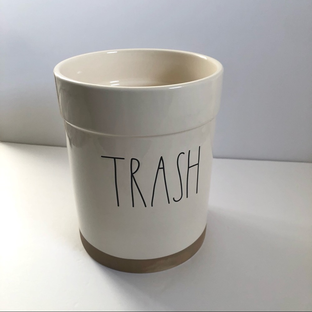 🆕Rae Dunn TRASH garbage bin 🗑